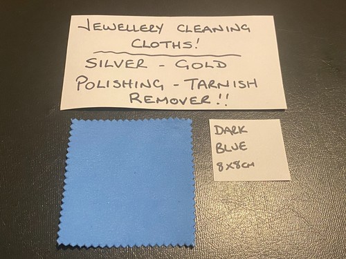 Silver polishing cloth - =,