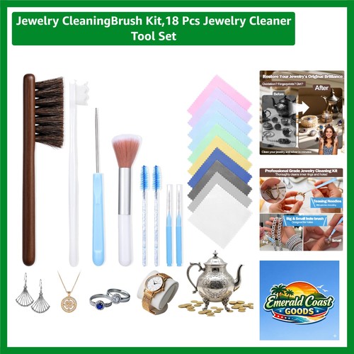 Luxury jewelry cleaning brush - jewelry,