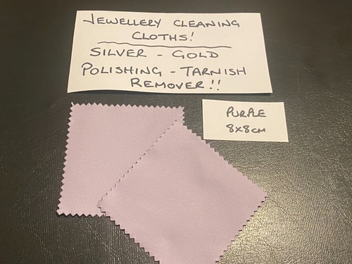 Silver polishing cloth - -,