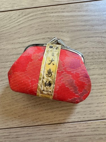 Oshima tsumugi pouch - oshima,