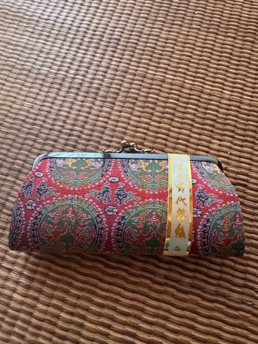 Ancient brocade long wallet - brocade,