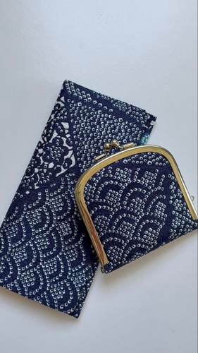 Japanese pattern coin purse