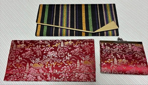 Red floral japanese fabric - floral,