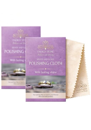 Silver gold polishing cloth - silver,